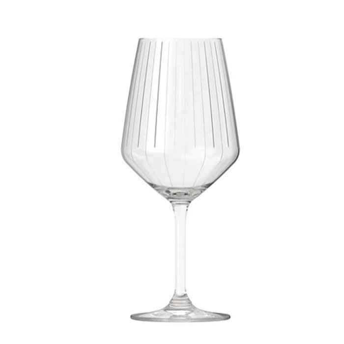 Royal Leerdam Set de 6 Copas de Vino Carre Optics 65cl Royal Leerdam Set de 6 Copas de Vino Carre Optics 65cl