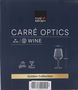 Inde Set 6 Copas Vino Tinto "Carre Optics" 65 cl