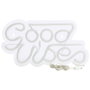 Home Deco Factory Deco Neón LED USB Good Vibes