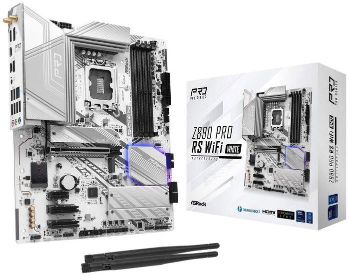 ASRock Z890 Pro RS WiFi White (LGA 1851)