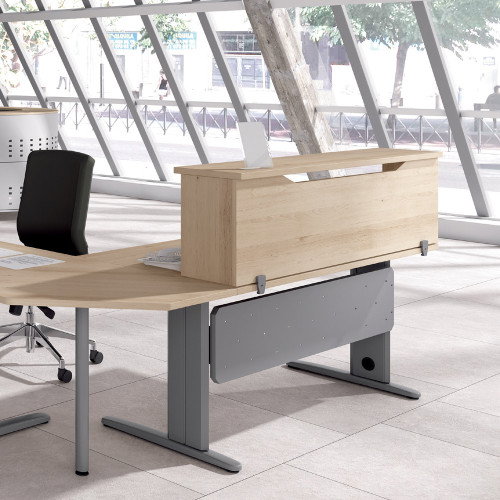 Rocada Módulo Recepción Altillo Roble/Roble 5012AR08 Medidas 120x40x30cm en Melamina