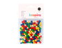 Innspiro Cuentas de madera bola mix colores 6mm 215u.