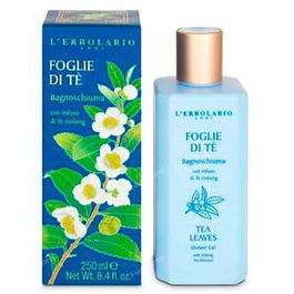 L'Erbolario Hojas De Te Gel De Baño 250 Ml - Gel de Baño Tonificante Energizante Protector con Extracto de Té Oolong