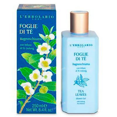 L'Erbolario Hojas De Te Gel De Baño 250 Ml - Gel de Baño Tonificante Energizante Protector con Extracto de Té Oolong L'Erbolario Hojas De Te Gel De Baño 250 Ml - Gel de Baño Tonificante Energizante Protector con Extracto de Té Oolong