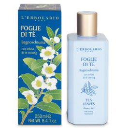 L'Erbolario Hojas De Te Gel De Baño 250 Ml - Gel de Baño Tonificante Energizante Protector con Extracto de Té Oolong