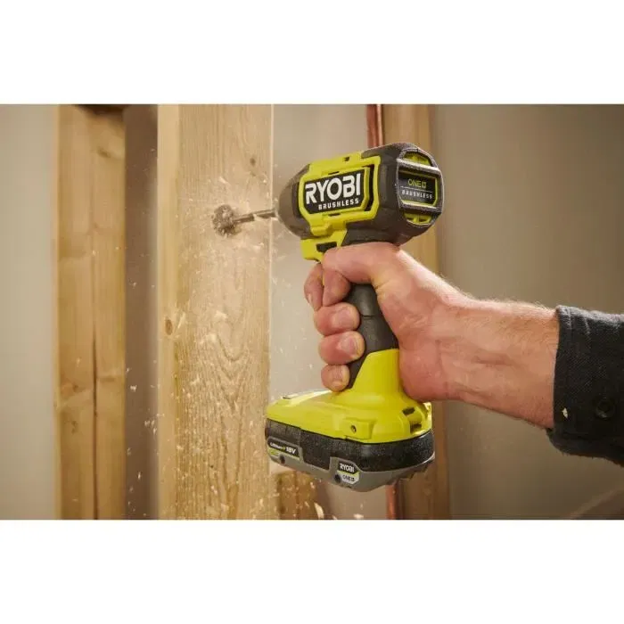Ryobi RYO1745831519954 Atornillador de Impacto Sin Escobillas 18 V 300 Nm 4 Modos de Atornillado