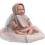 Muñecas Arias Luna Rosa con Manta Nido, 40 cm