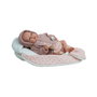 Muñecas Arias Luna Rosa con Manta Nido, 40 cm