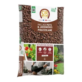 Or Brun Mulch de Puzolana Brown Gold 6L