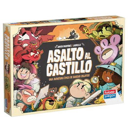Falomir Juego Asalto al Castillo, Encuentra los Elementos de las Cartas, Tableros Rotuladores Borrables, Edad 3-6 Años, Español