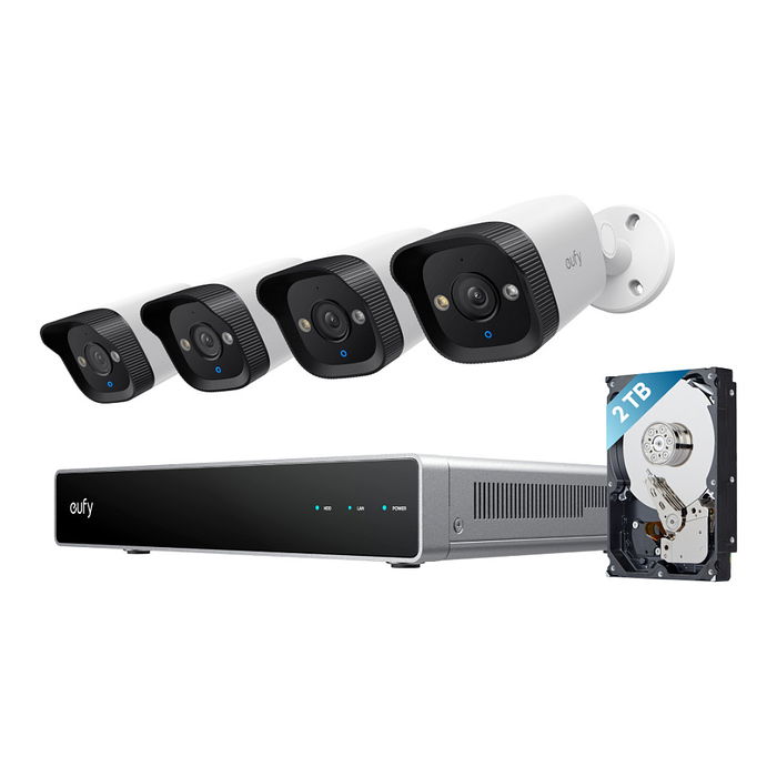 EUFY NVR Security System E40 Grabador de Seguridad 8 Canales 3840 x 2160 Pixeles EUFY NVR Security System E40 Grabador de Seguridad 8 Canales 3840 x 2160 Pixeles