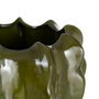 Macetero Verde Cerámica Decoración 30 X 30 X 29 cm