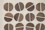 DKD Home Decor Cuadro de Madera Reciclada de Pino con Círculos 3D