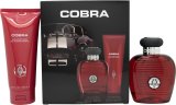 Carroll Shelby Red Cobra Gift Set 100ml EDT + 150ml Hair & Body Wash