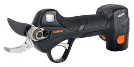 BAHCO Tijera de podar a batería BCL226 con corte de 26 mm y 2 baterías de litio 10,8 V