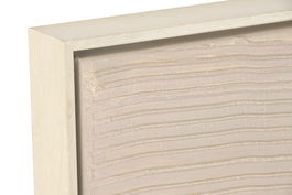 DKD Home Decor Cuadro Beige Abstracto Lienzo 102 x 102 x 4.5 cm (2 Unidades)