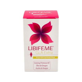 YFarma Libifeme Gla Extra - 30 Cápsulas - Complemento para Síndrome Premenstrual con GLA y Vitamina E - Aceite de Onagra de Primera Presión en Frío