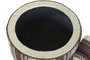 DKD Home Decor Reposapiés Afrkn Multicolor con Tapa