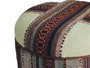 DKD Home Decor Reposapiés Afrkn Multicolor con Tapa