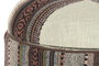 DKD Home Decor Reposapiés Afrkn Multicolor con Tapa