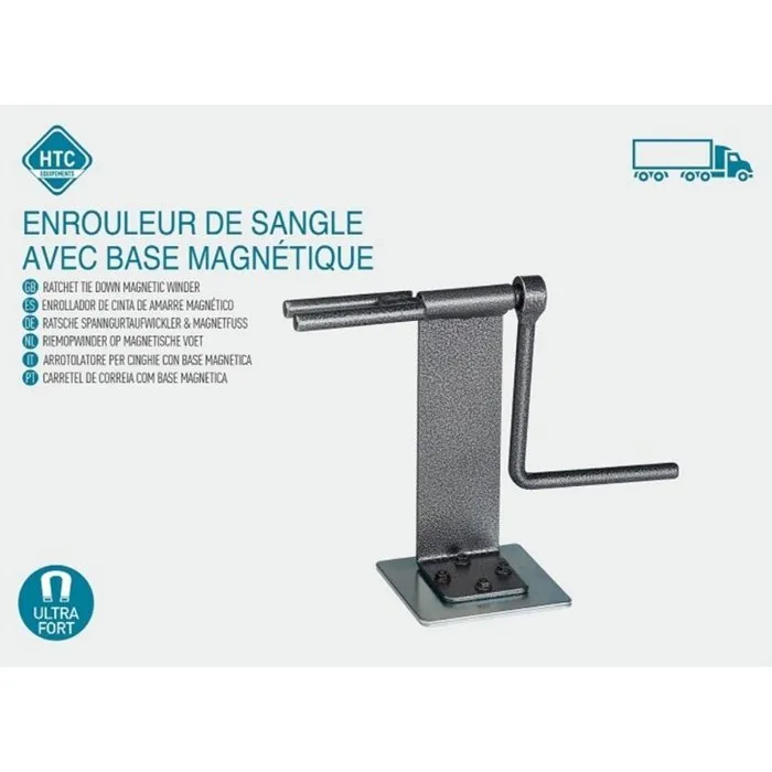 Htc Equipement Carrete Strap con Base Magnética