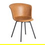 Silla Camel Metal / Simil Piel 53 X 51,50 X 76 cm (Set de 2)