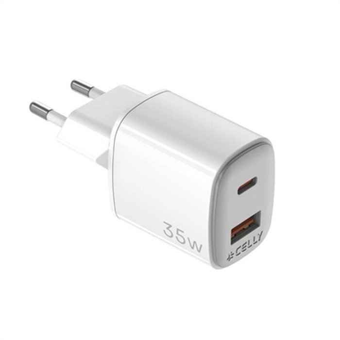 Cargador de Pared Celly UPTC1USB1USBC35 Cargador de Pared Celly UPTC1USB1USBC35