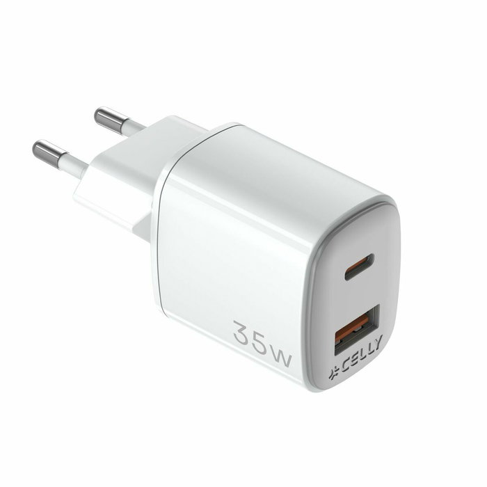 Cargador de Pared Celly UPTC1USB1USBC35 Cargador de Pared Celly UPTC1USB1USBC35