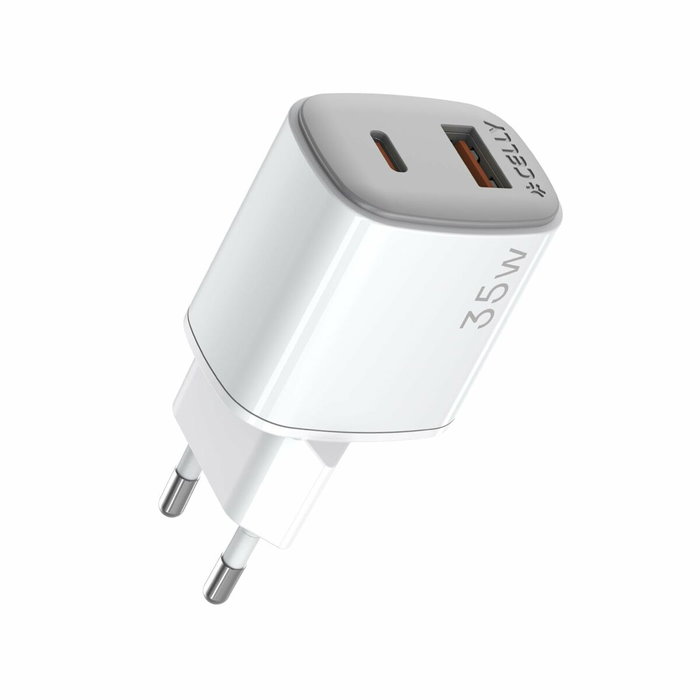 Cargador de Pared Celly UPTC1USB1USBC35 Cargador de Pared Celly UPTC1USB1USBC35