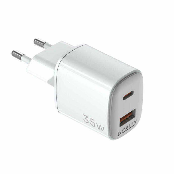 Cargador de Pared Celly UPTC1USB1USBC35 Cargador de Pared Celly UPTC1USB1USBC35