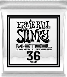 Ernie Ball Cuerda Eléctrica Slinky M-Steel .036 (Set de 6) (Set de 6)