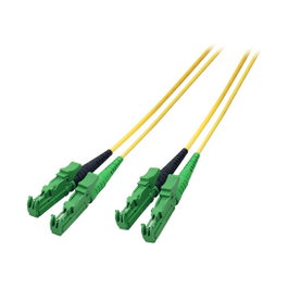 EFB Elektronik Cable de parcheo de fibra óptica OS2 E2000/APC-E2000/APC 3m Amarillo
