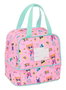 Portameriendas SuperKitties Rosa Turquesa 20 x 20 x 15 cm