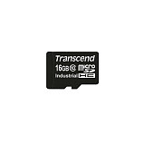 Transcend TS16GUSDC10I - Tarjeta MicroSDHC Industrial, 16 GB, Clase 10, Velocidad 20 MB/s Lectura, 17 MB/s Escritura, MLC, -40 a 85 grados C