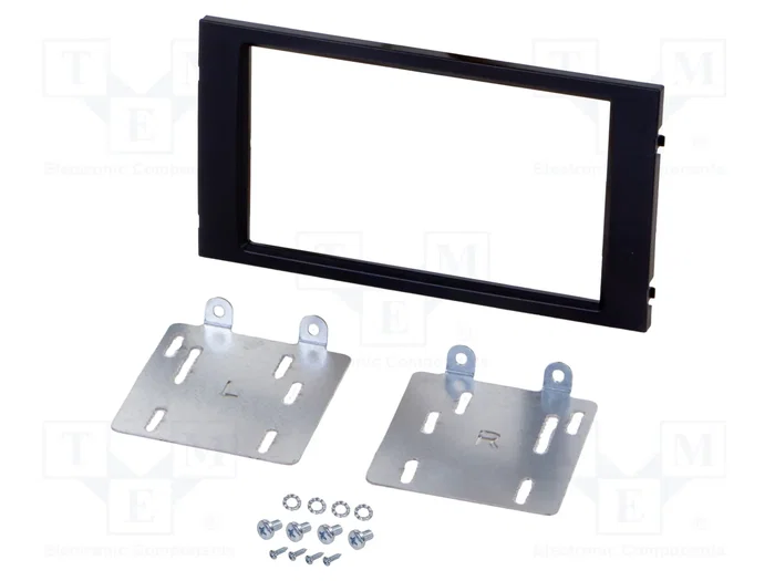PER.PIC. Bastidor de montaje de radio 2 DIN para Seat Ibiza, Negro PER.PIC. Bastidor de montaje de radio 2 DIN para Seat Ibiza, Negro
