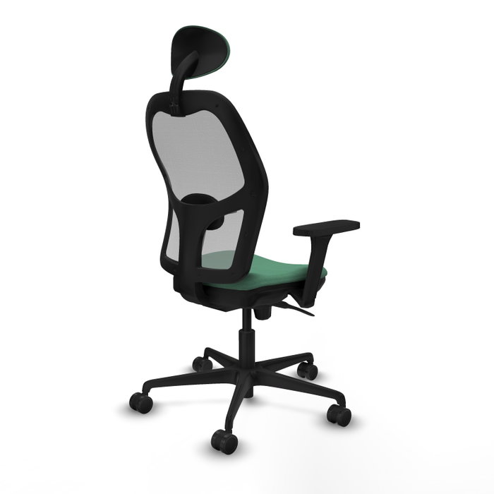 PIQUERAS Y CRESPO Silla de oficina Jorquera Verde Esmeralda y Gris PIQUERAS Y CRESPO Silla de oficina Jorquera Verde Esmeralda y Gris