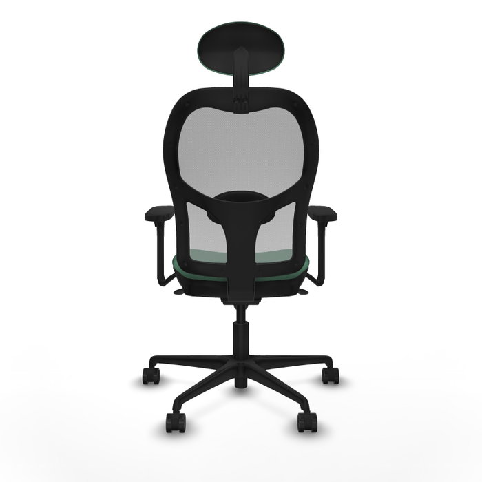 PIQUERAS Y CRESPO Silla de oficina Jorquera Verde Esmeralda y Gris PIQUERAS Y CRESPO Silla de oficina Jorquera Verde Esmeralda y Gris