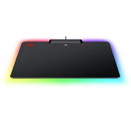 Redragon Epeius RGB P009 Alfombrilla de Ratón Negro, Translúcido