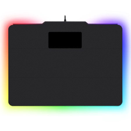 Redragon Epeius RGB P009 Alfombrilla de Ratón Negro, Translúcido