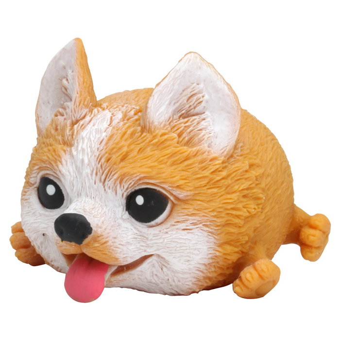 Jeux 2 momes Perro Deformable Seche Pleure Bulldog Golden Retriever Shiva Juguete Antiestres