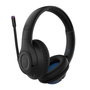 Belkin Auriculares SOUNDFORM Inspire AUD006btBLK Inalámbricos para Niños Bluetooth 5.2 Plegables Micrófono, Volumen Limitado 85dB 35h Batería Negro