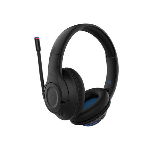 Belkin SOUNDFORM Inspire AUD006btBLK Auriculares Inalámbricos para Niños, Negro