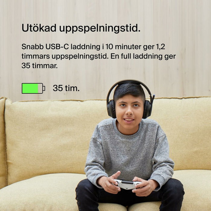 Belkin SOUNDFORM Inspire AUD006btBLK Auriculares Inalámbricos para Niños, Negro