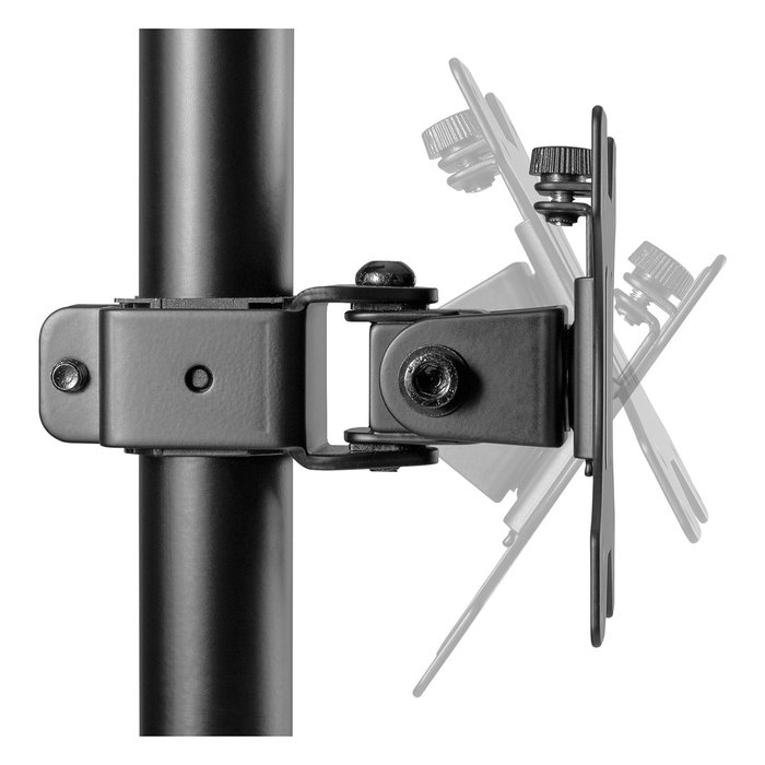 Digitus Dual Vertikal Monitorhalterung, Soporte Vertical Doble para Monitores hasta 2x 32" (81 cm) y 2x 8 kg