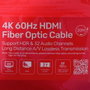 Unitek Cable óptico HDMI 2.0 AOC 4K 60Hz 20m negro
