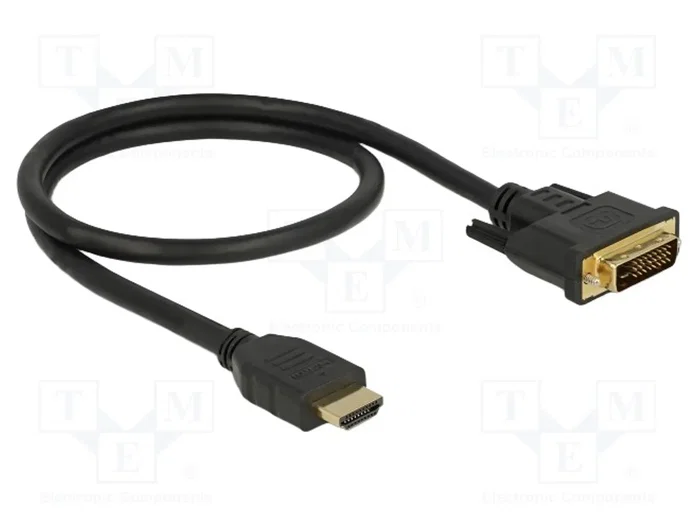 DeLOCK 85651 Cable Adaptador de Video HDMI a DVI 0,5 m DeLOCK 85651 Cable Adaptador de Video HDMI a DVI 0,5 m