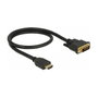 DeLOCK 85651 Cable Adaptador de Video HDMI a DVI 0,5 m