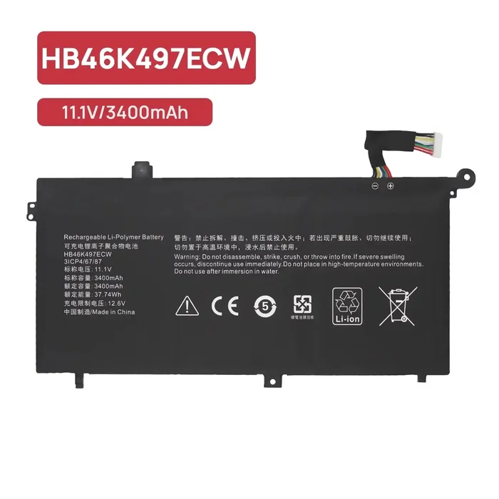 Generico Batería para Huawei Matebook D PL-W09 PL-W19 PL-W29 MRC-W00 MRC-W60