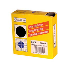 AVERY Zweckform Etiquetas de Identificación Circulares Negras Ø 19,0 mm, 1.000 unidades