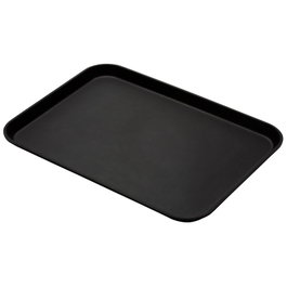 CAMBRO Bandeja rectangular CAMTREAD con superficie antideslizante 45x65 cm - Negro